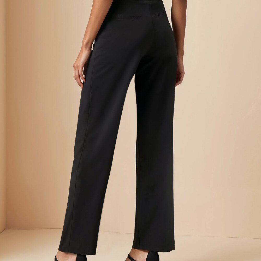 New York & Company Tall Straight Fit Ponte Pant Size XLARGEXLARGE / BLUE - NAVY